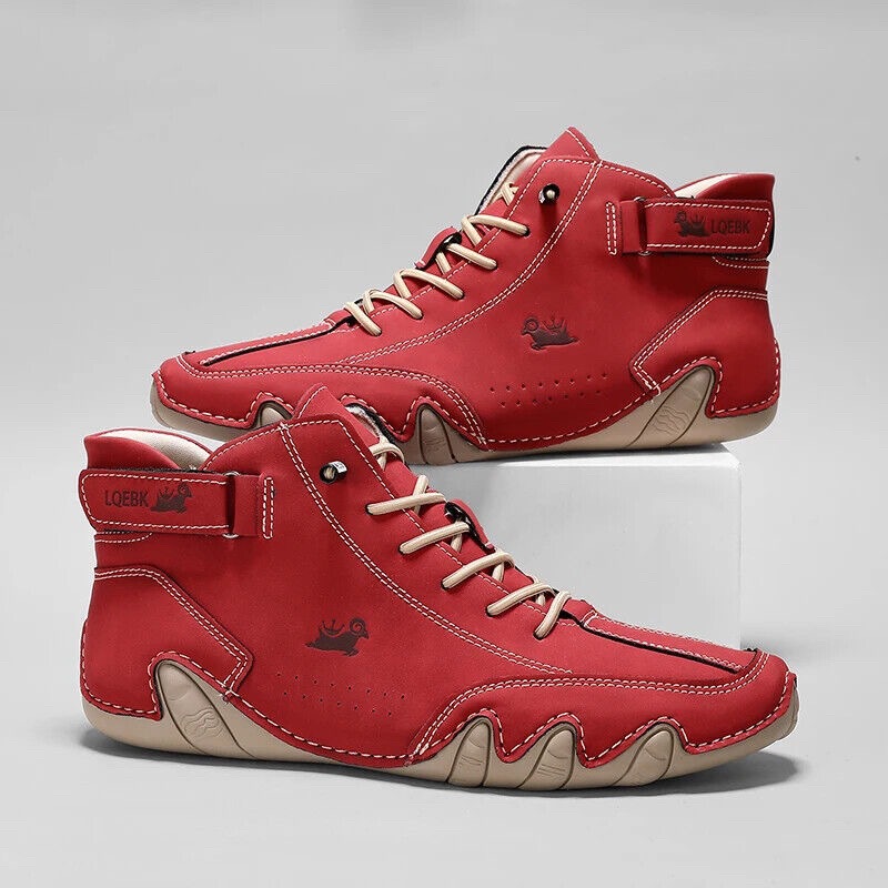 Men'S Shoes No Laces - Scarpe Casual in Pelle da Uomo,