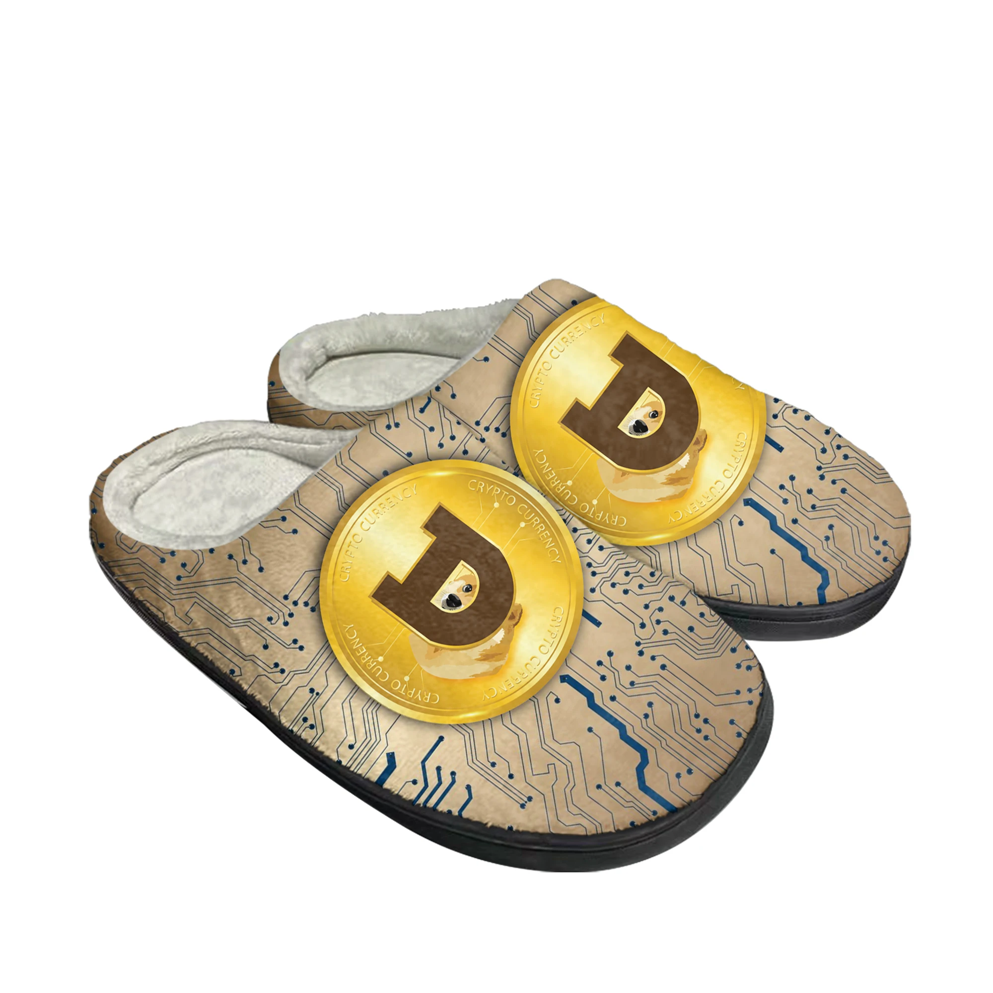 Men Shoes Winter - Dogecoin Crypto Valuta Dog Coin Home