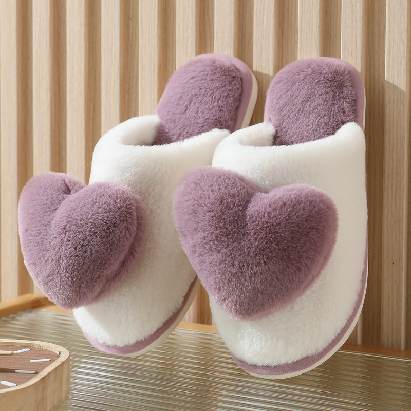 Men Shoes Winter - Pantofole Invernali Calde con Motivo a