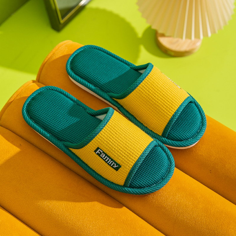 Men'S Shoes To Women'S Size - Ciabatte in Lino Waffle per Uomo
