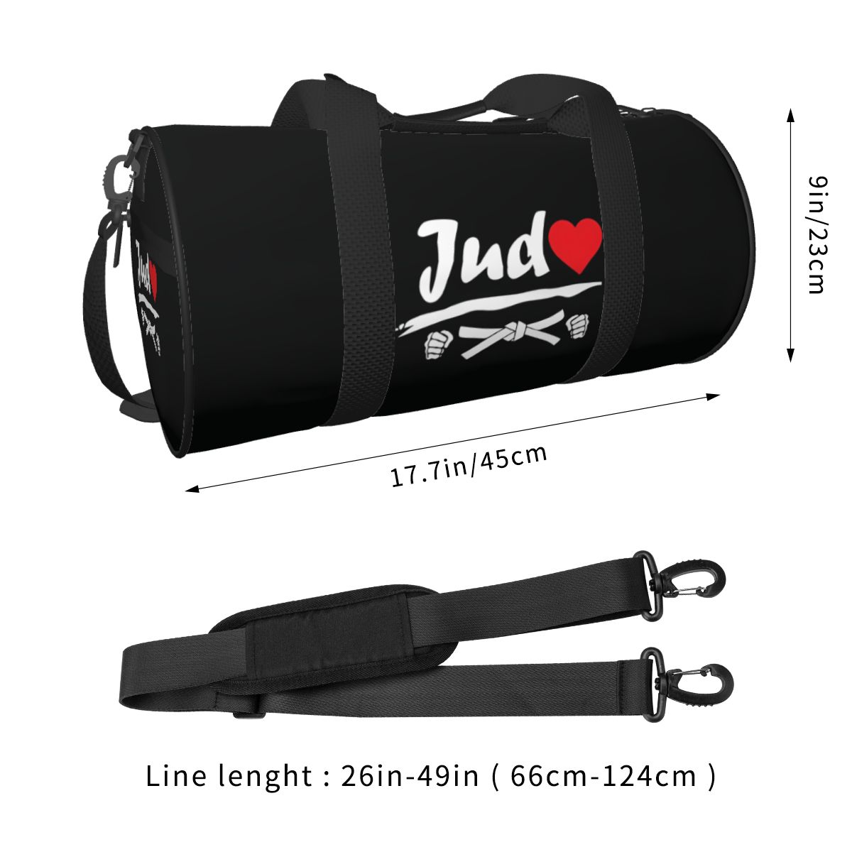 Borsa da palestra Judo Chart - - Men Shoes Chart recensione e prezzo