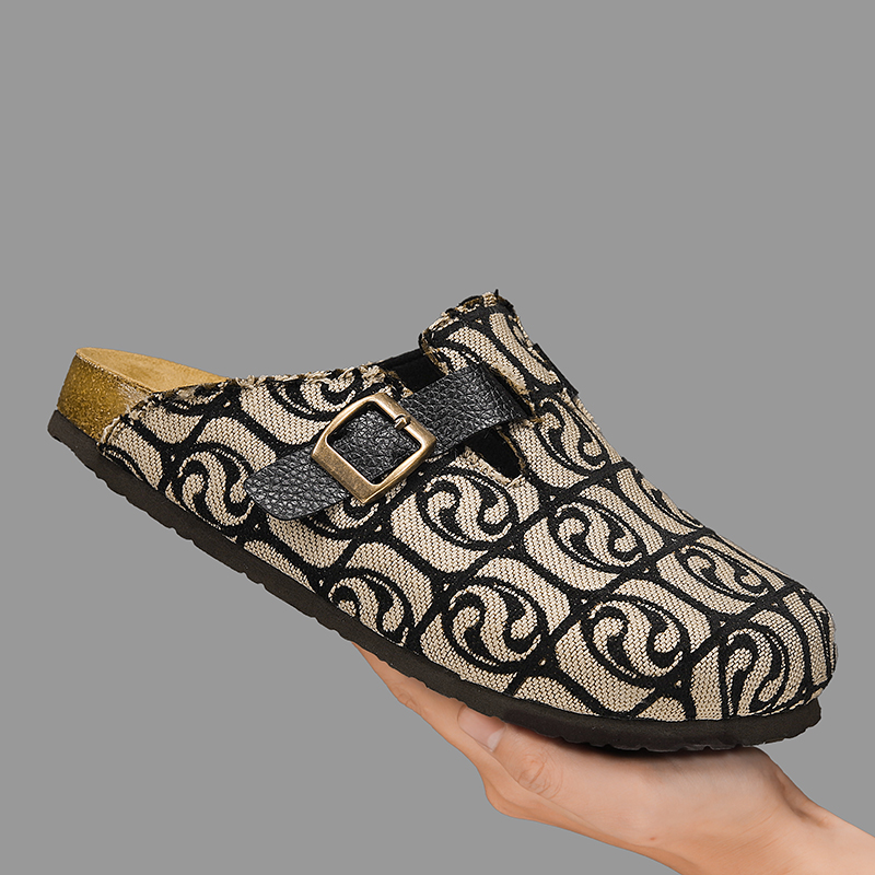 Zoccoli con stampa Paisley e p - Men'S Shoes Birkenstock recensione e prezzo