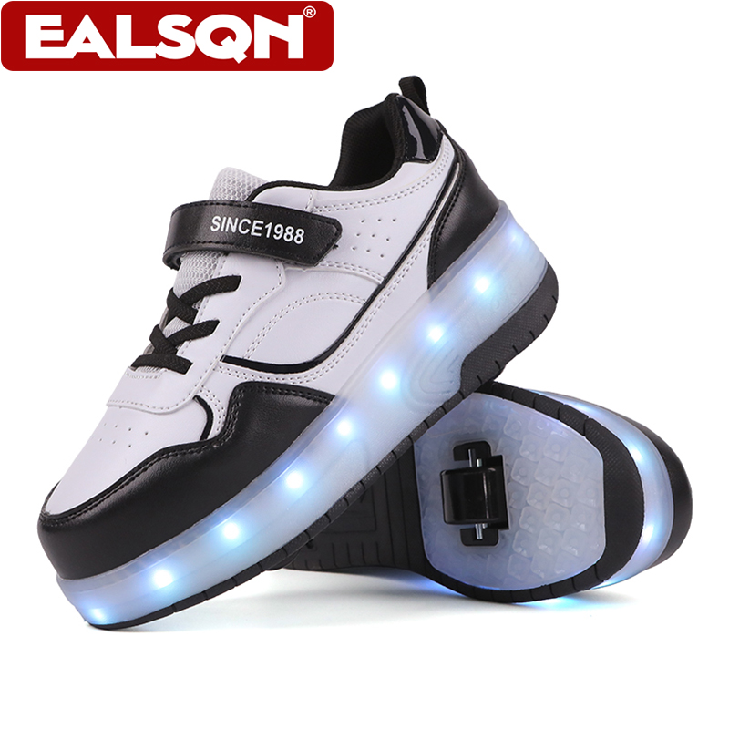 Nuovi Pattini a Rotelle LED pe - Men Shoes Size recensione e prezzo
